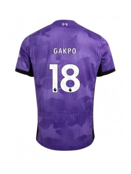 Liverpool Cody Gakpo #18 Replika Tredje Kläder 2023-24 Kortärmad